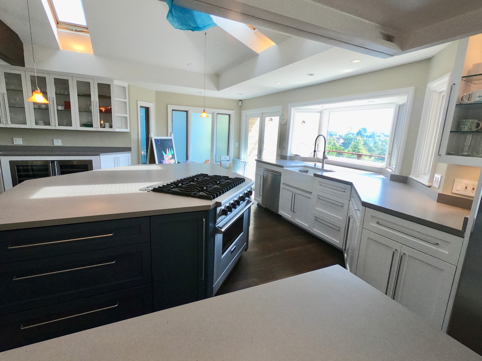Custom Kitchen Remodel with Skylights