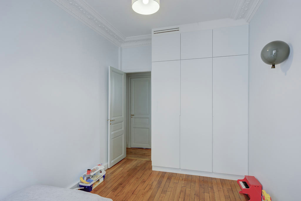 Rénovation d’un appartement haussmannien dans le 16ème arrondissement