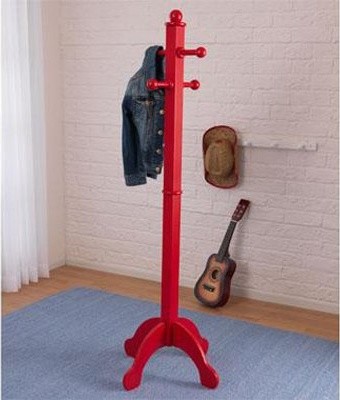 KidKraft Deluxe Clothespole with Pegs - Red