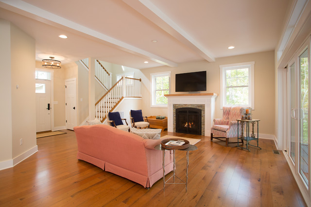 Atlantic Beach House transitional-family-room