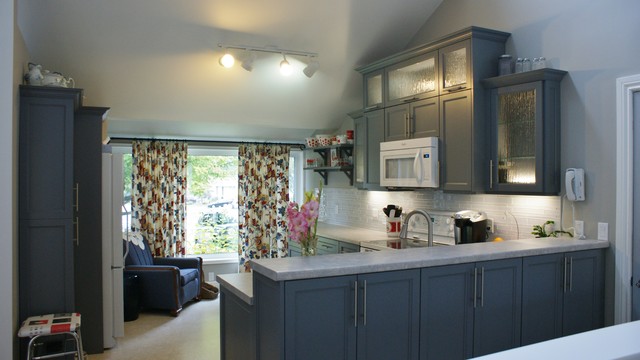 Painted Kitchen transitional-kitchen