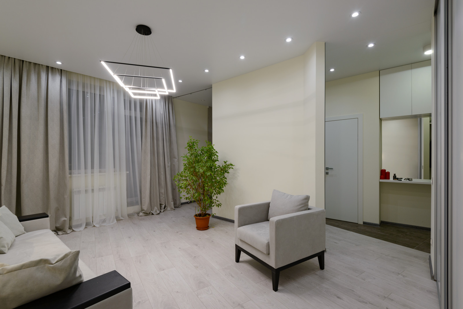 Generation Z 1k. Однокомнатная квартира 39 кв.м.