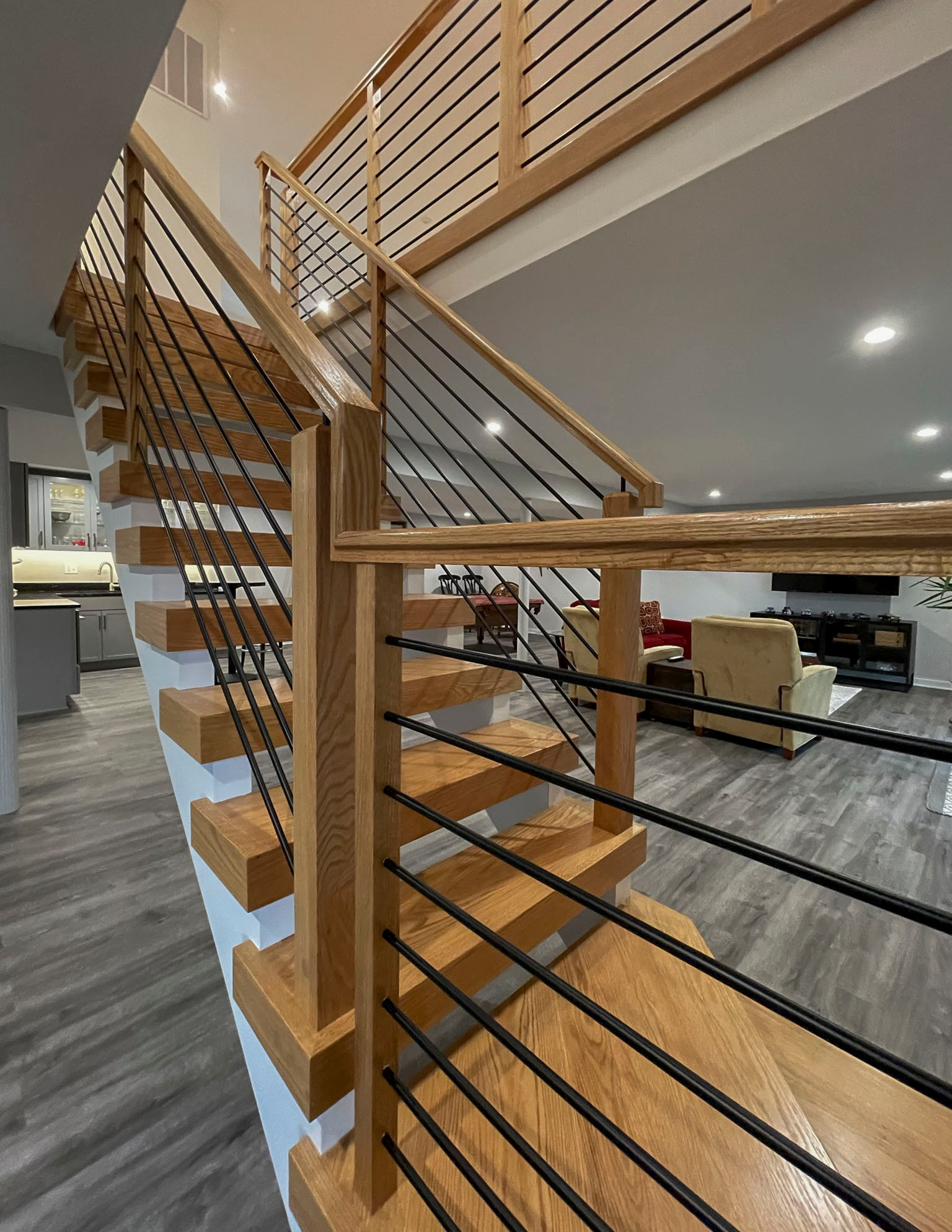 99_Modern & Open L-Shape-Winder Stair, Arlington VA 22207