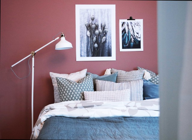 Sovrum scandinavian-bedroom