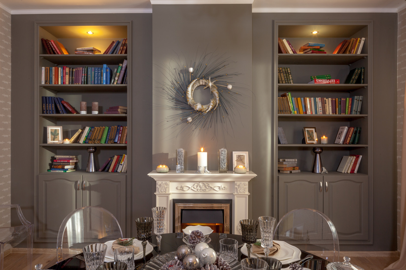 Гостиная на контрастах для программы "Фазенда" Первый Канал