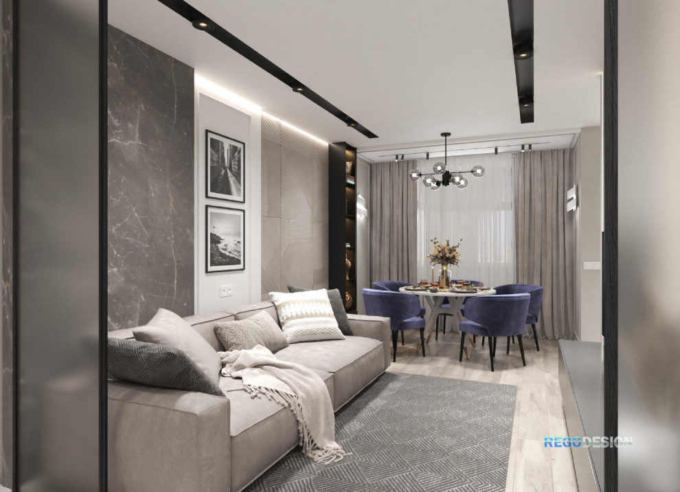 № 49 ДИЗАЙН ПРОЕКТ 60 КВ.М.