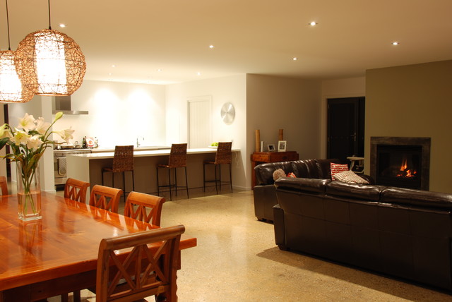 Witshire Residence modern-vardagsrum