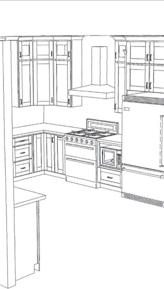 Corner dilemma? easy reach or angle wall?