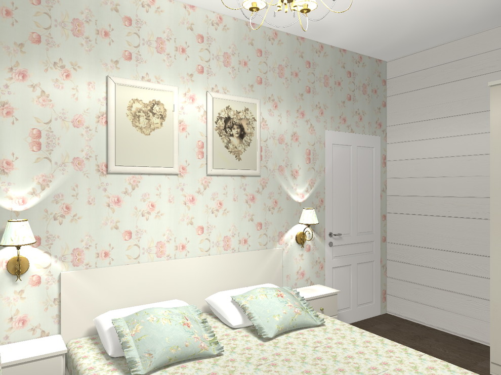 Деревянный дом в стиле "прованс"