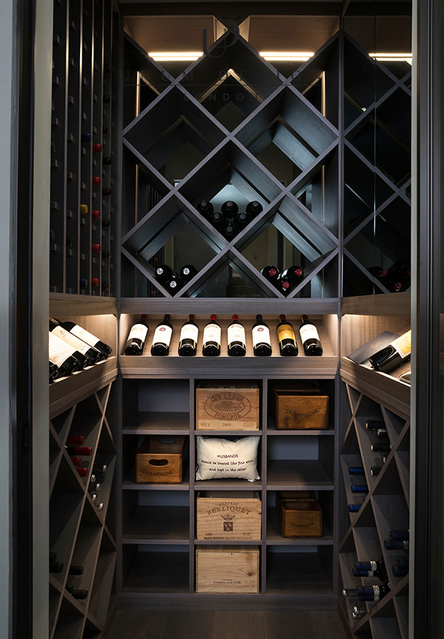 MARIA PROJECT Wine Cellar London by Fitted furniture Designers