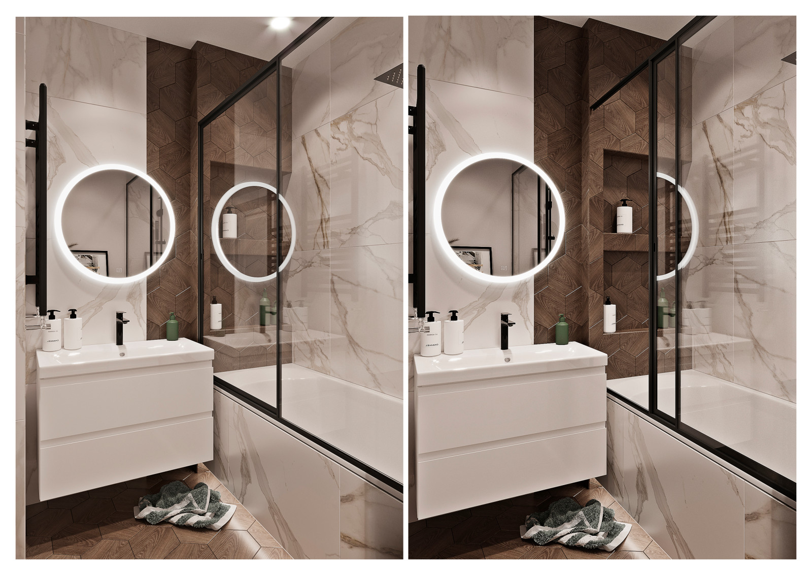 Двухкомнатная квартира для семьи в ЖК Загорье