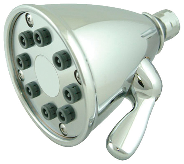 Showerhaus Small Round Showerhead With 6 Spray Jets Transitional