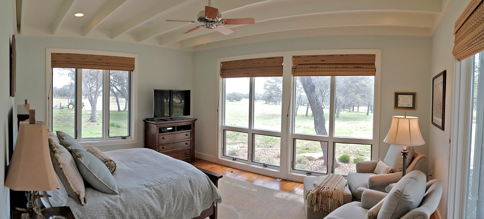 Mountain style bedroom photo in Austin