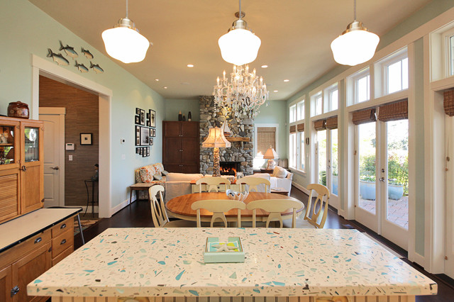 Eight&Eighteen beach-style-living-room
