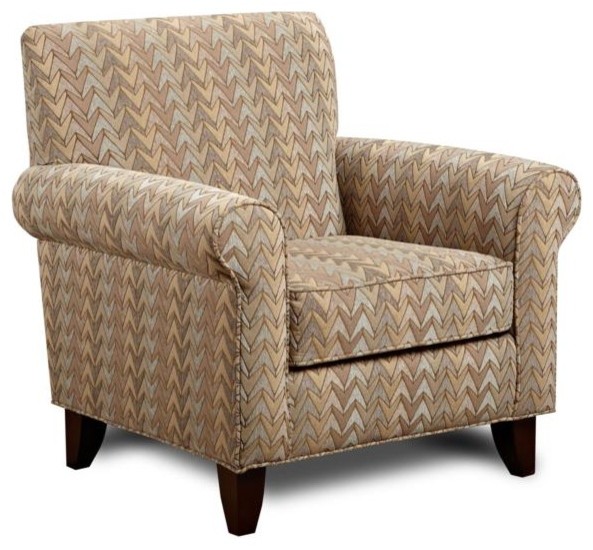 Chelsea Home Camden Accent Chair  in Frazzle Twilight