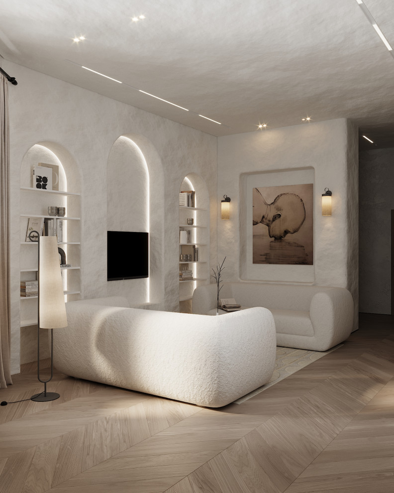 Воздушный и свежий интерьер квартиры