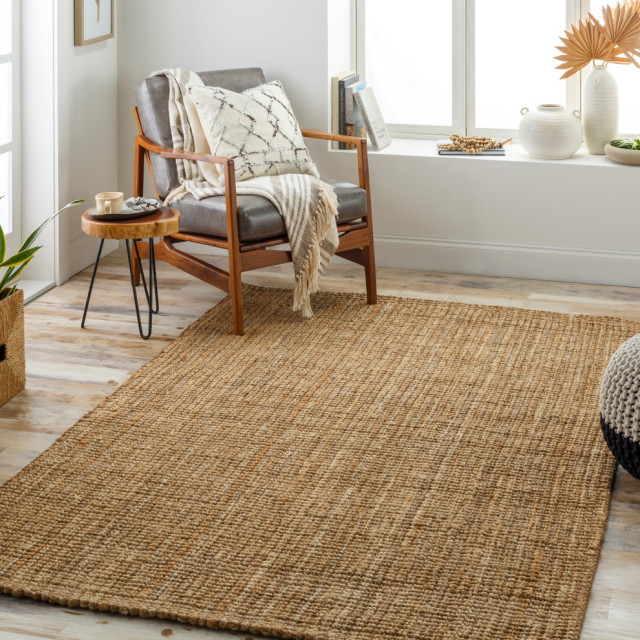 Becki Owens x Surya Calla Natural Jute Rug, 2'2
