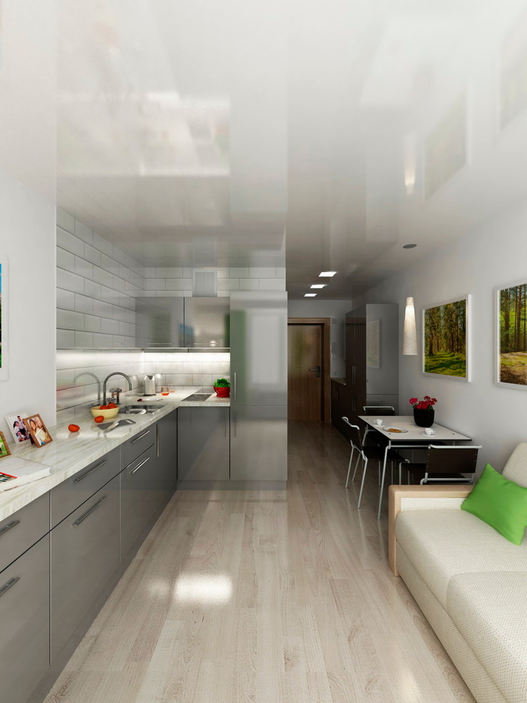 Интерьер ЖК "ЗЕЛЕНЫЙ БЕРЕГ"