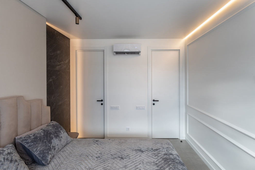 Квартира в серых тонах