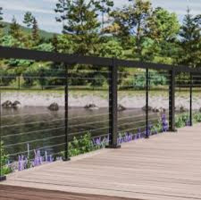Composite Deck with Steel Cable Rails