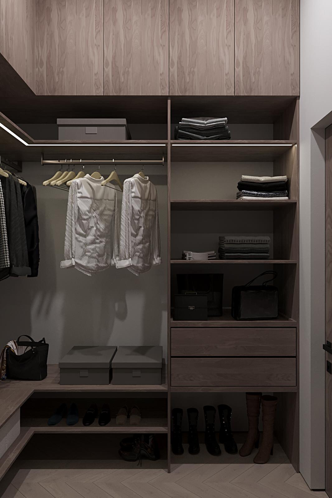 Дизайн интерьера квартиры 160м2 в Хамовниках