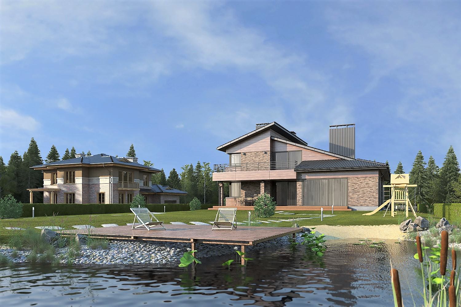 Exterior 3D vizualization