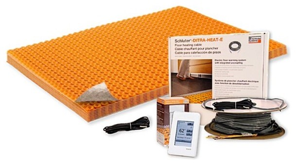 Ditra Heat Tb Kit 64 Sq Ft With Touch Programmable Thermostat