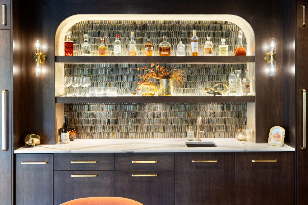 Chic Basement Speakeasy - Eclectic - Home Bar - Minneapolis - by The ...