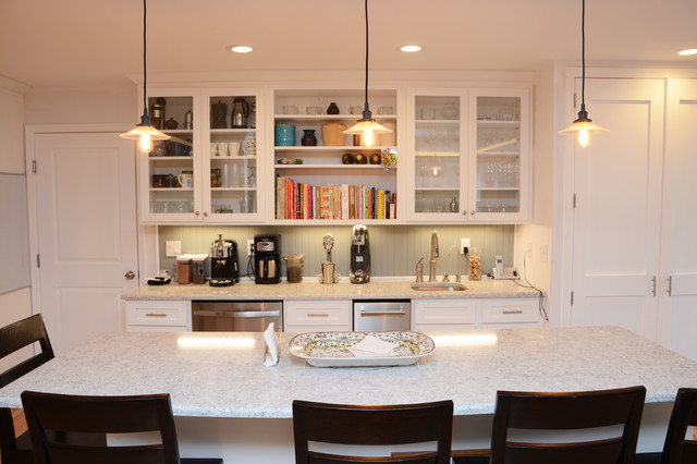 Rockville, MD White Kitchen Remodel traditional-kitchen