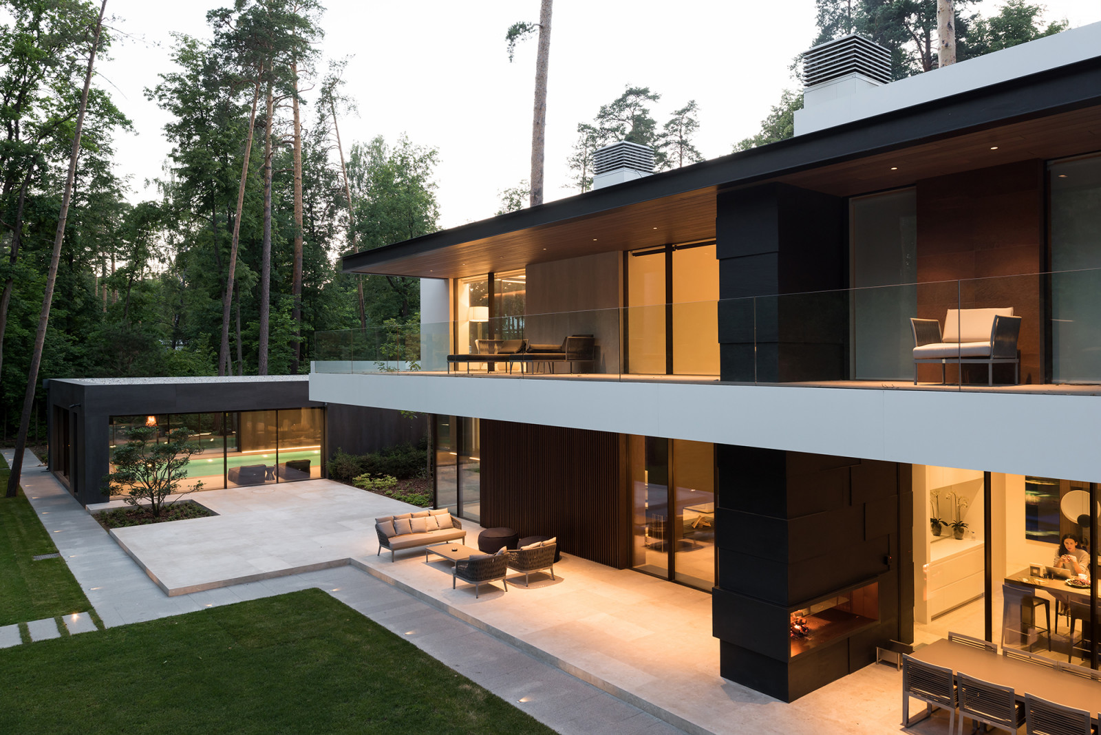 Вилла по проекту Александры Федоровой в Серебряном Бору