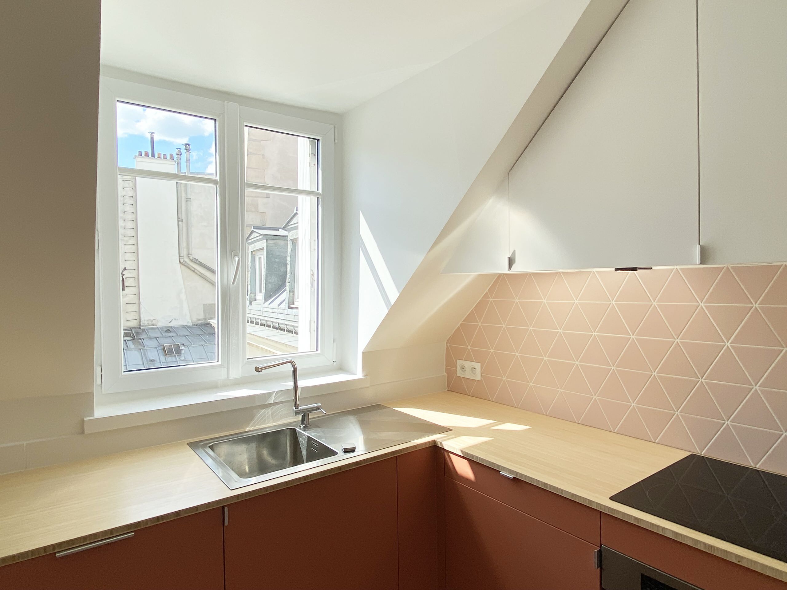Rénovation d'un pied à terre dans le Marais