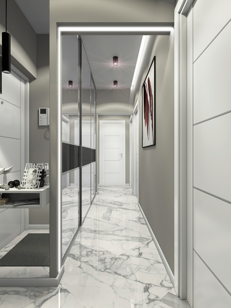 Дизайн интерьера двухкомнатной квартиры в ЖК "Лучи", г.Москва