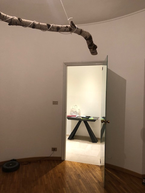 Una delle porte d'ingresso della stanza rotonda