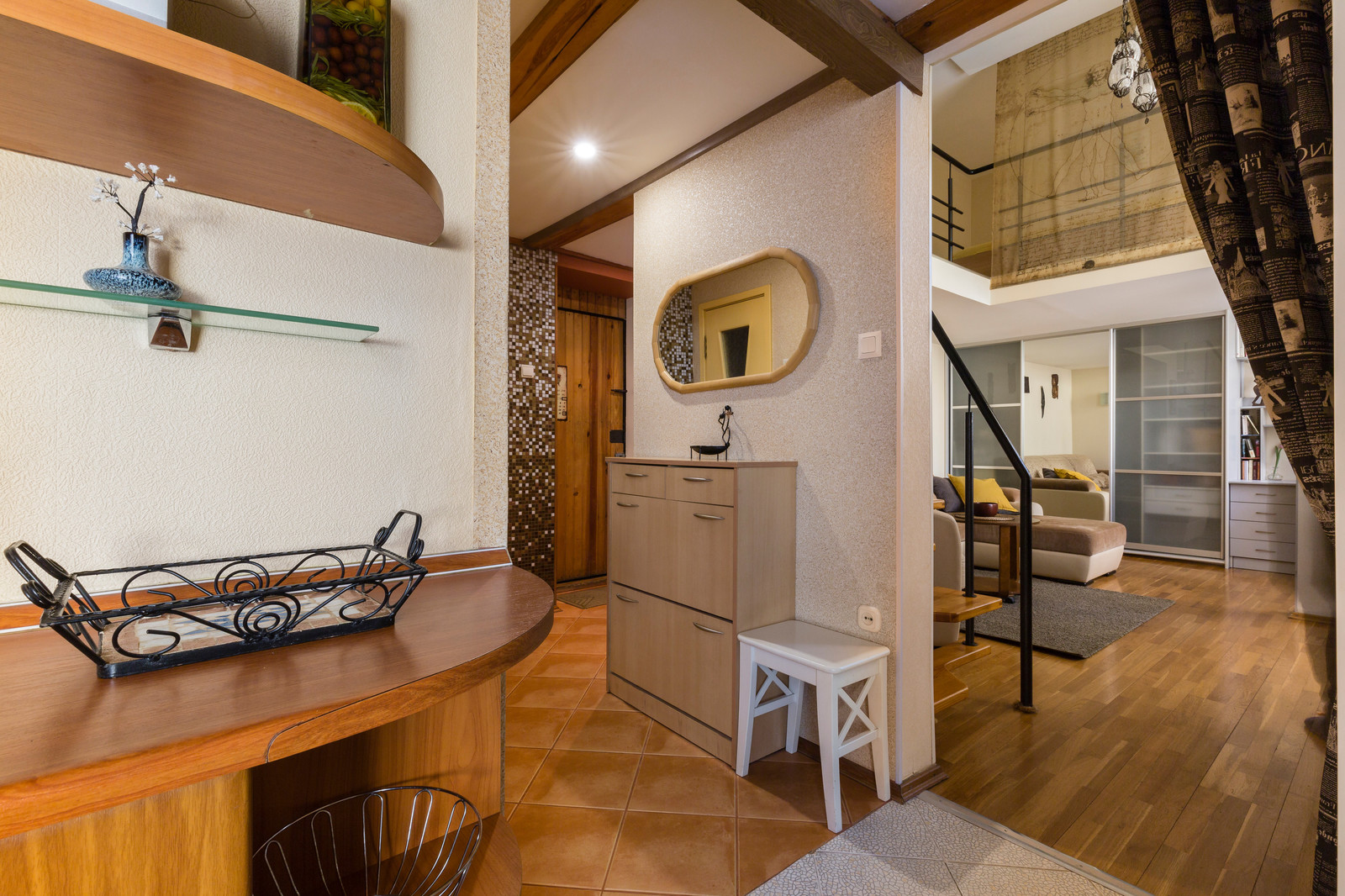 Двухуровневая квартира на Марата