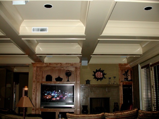 Boxed Beam Ceilings klassisk-allrum
