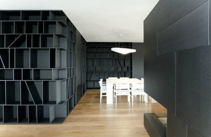 Superattico Black and White | 200 MQ