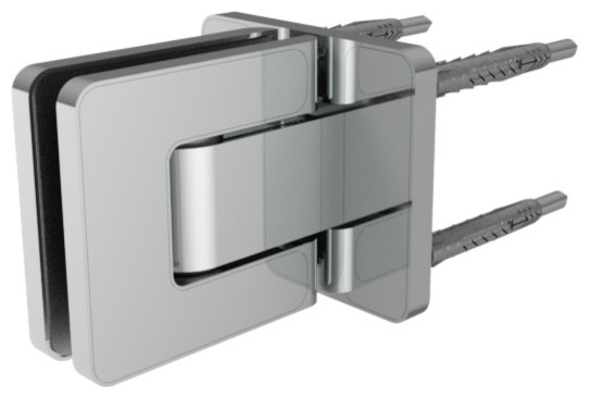 Фурнитура Agitus M для распашных душевых дверей MWE из Германии.