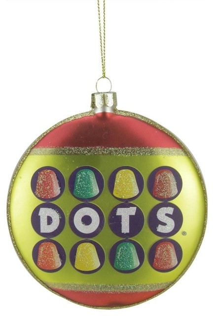 4&quot; Candy Lane Tootsie Roll Dots Original Gumdrop Candies Christmas Disc