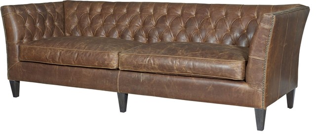 Universal Furniture Upholstery Duncan Sofa, Chestnut