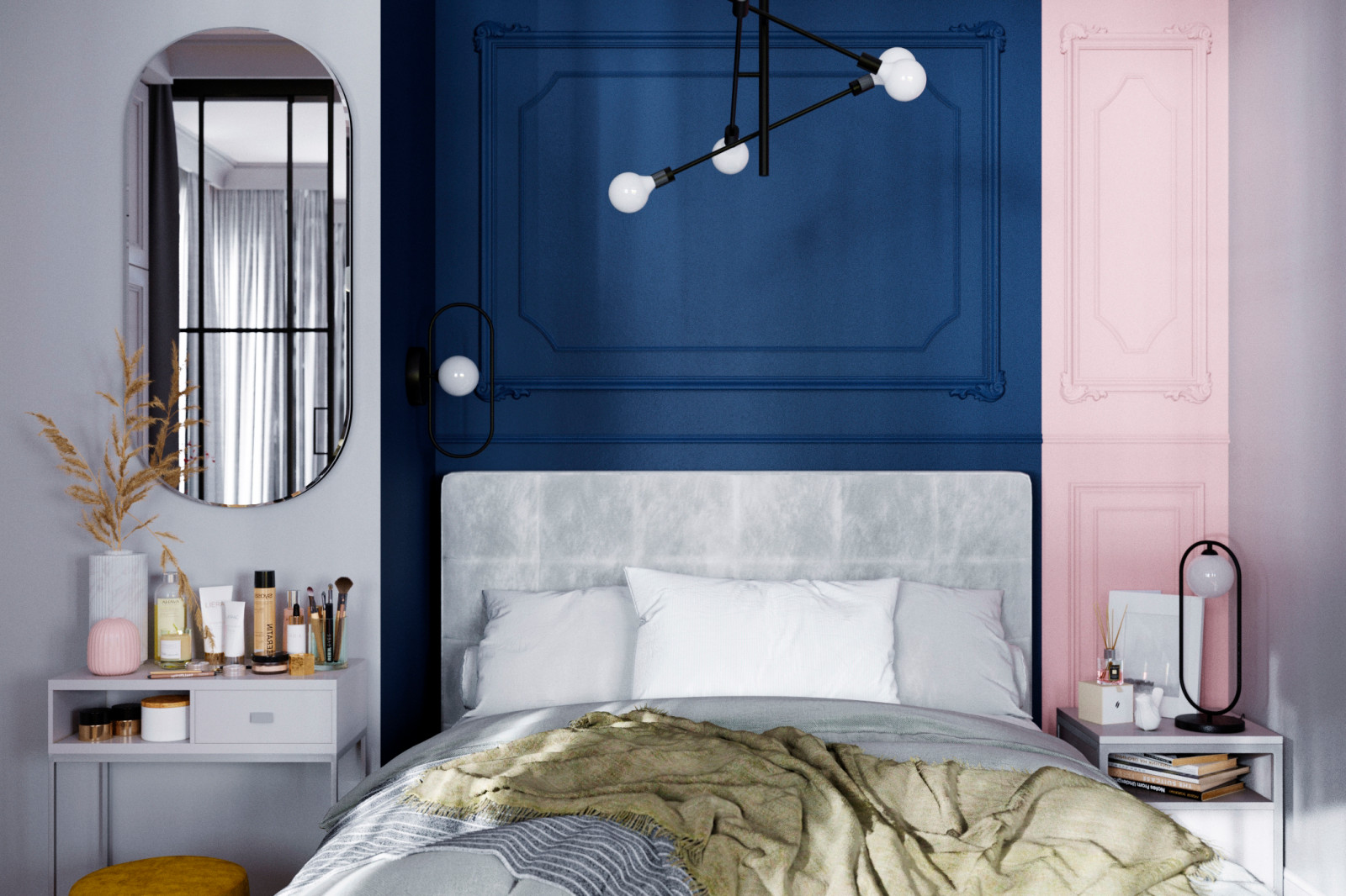 Квартира со стеклянной стеной.