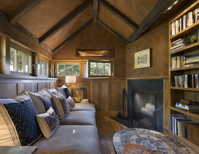 Reading Nook maritim-vardagsrum