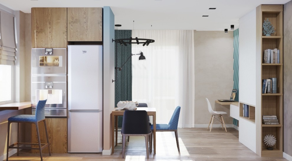 Дизайн проект 2к кв. 55м2 в ЖК Мечта для молодого человека