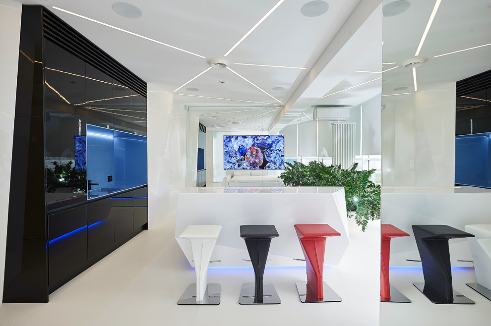 Личный тренажерный зал и СПА. Авторы дизайна Юрий и Ирина Вопшиновы