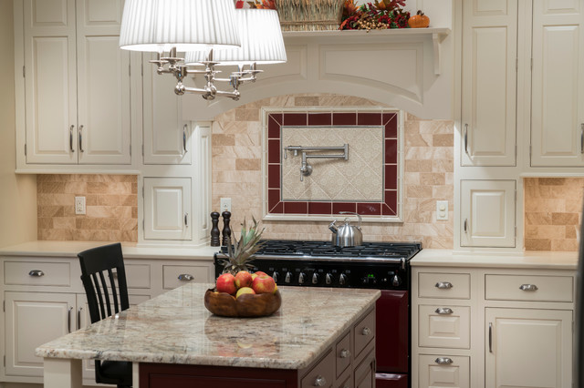 Elegant Colonial Kitchen in Point Ridge Farms-Camp Hill, PA american-traditional-kitchen
