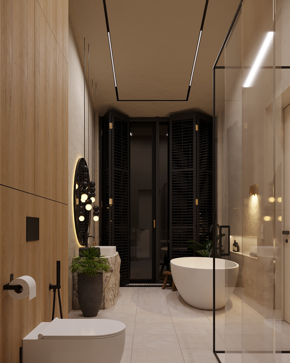 Ванная комната для частного дома