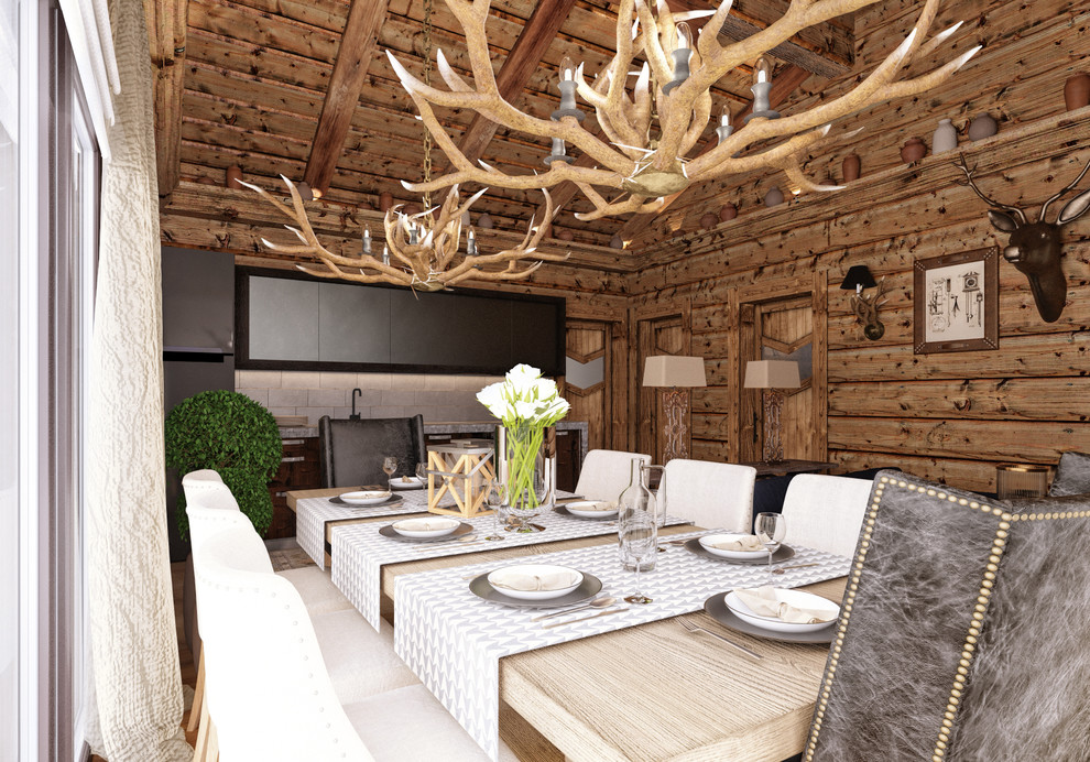 Гостиная - кухня вид 4