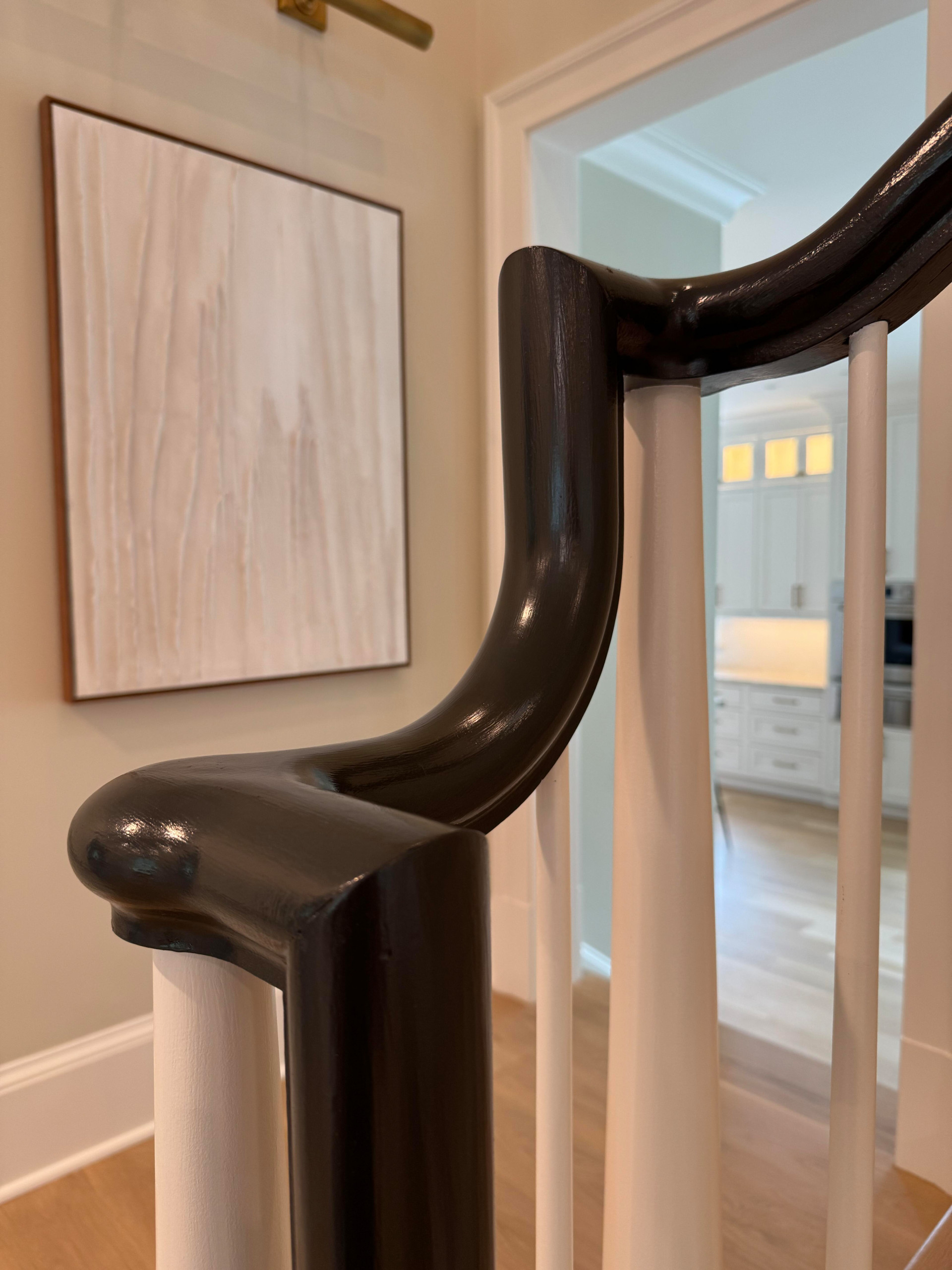 138_Elegant Double Bullnose Entry Stair, Bethesda, MD 20814