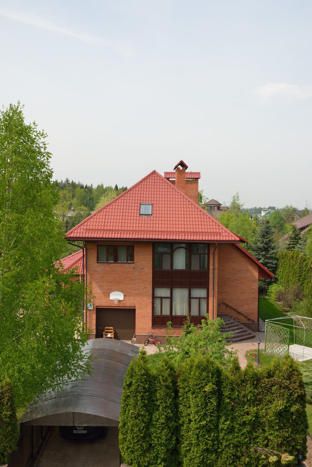 Загородный дом в стиле минимализм