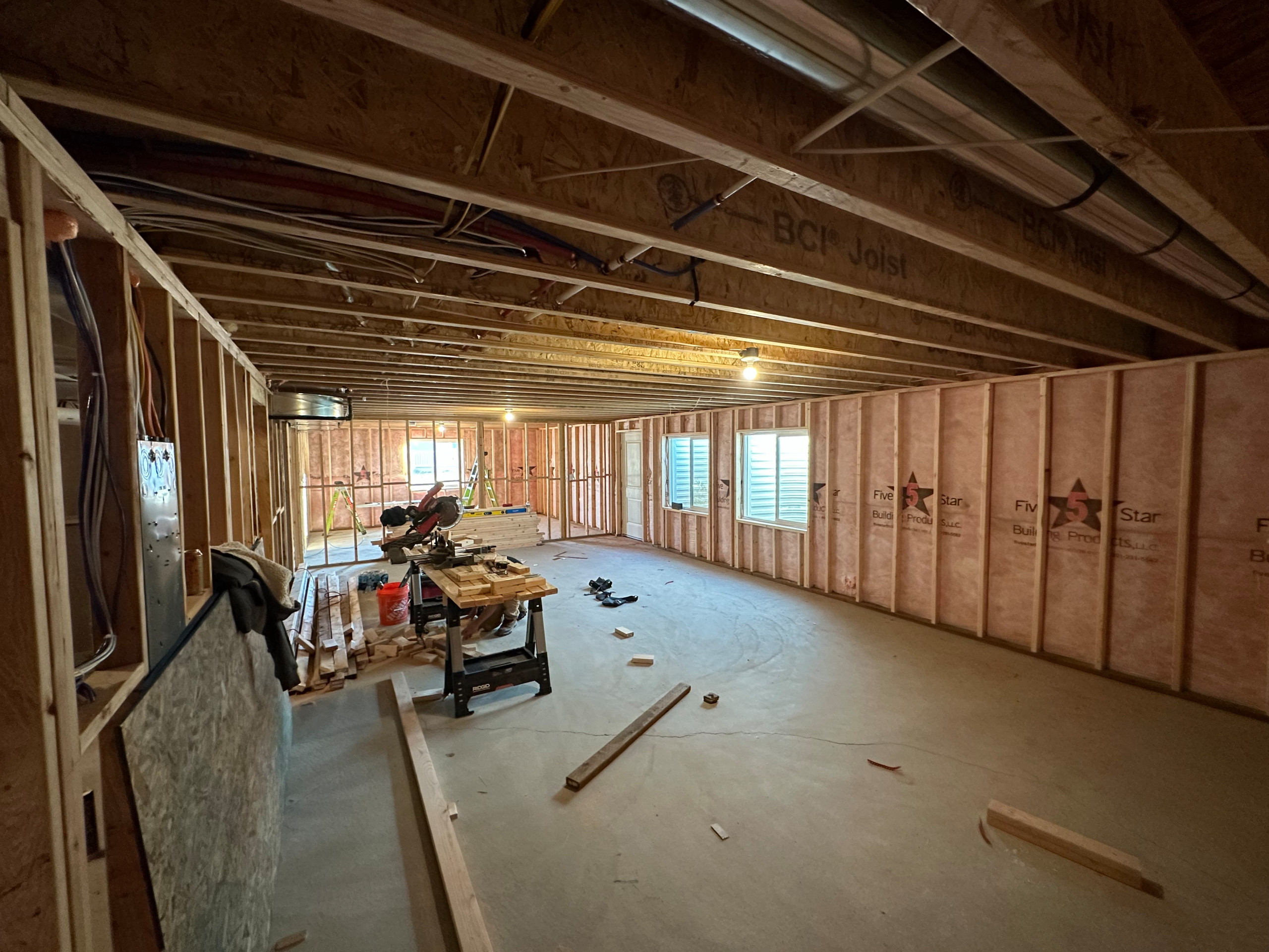 Basement Framing