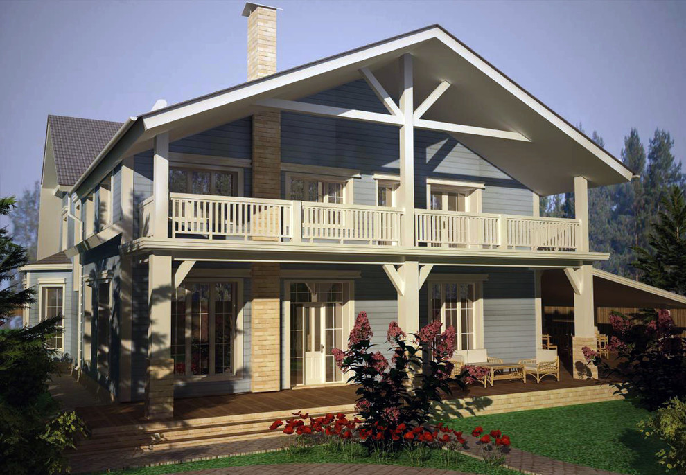 загородный жилой дом в Ленинградской области